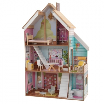 Poppenhuizen-ook geschikt voor Barbie-Bestel nu veilig snel bij Sprookjessalon!