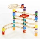 Houten-Quadrilla-knikkerbaan-Xcellerator-Hape-E6007