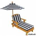 Kinder-ligstoel-met-parasol-marineblauw-Kidkraft (00105)